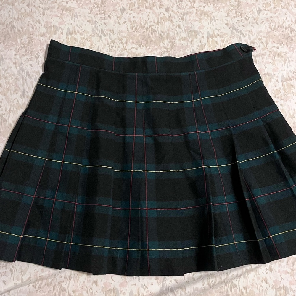 AMERICAN APPAREL PLAID TENNIS SKIRT